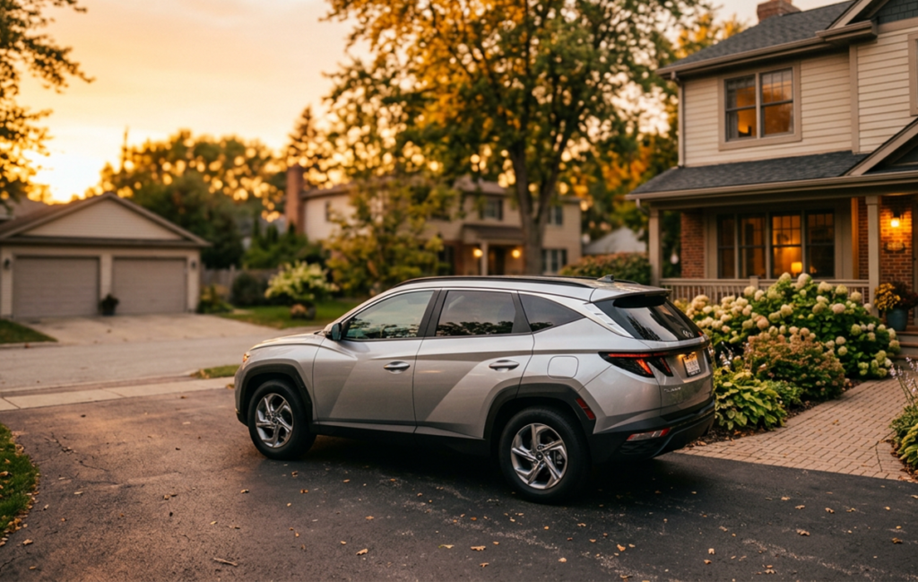 2022 Silver Hyundai Tucson Maintenance